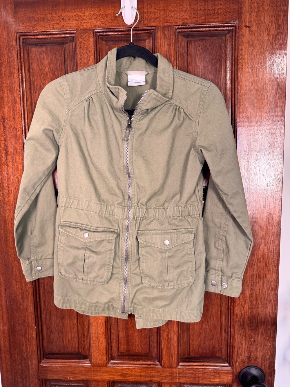 Columbia Olive Green Kids Zip-Front Utility Jacket